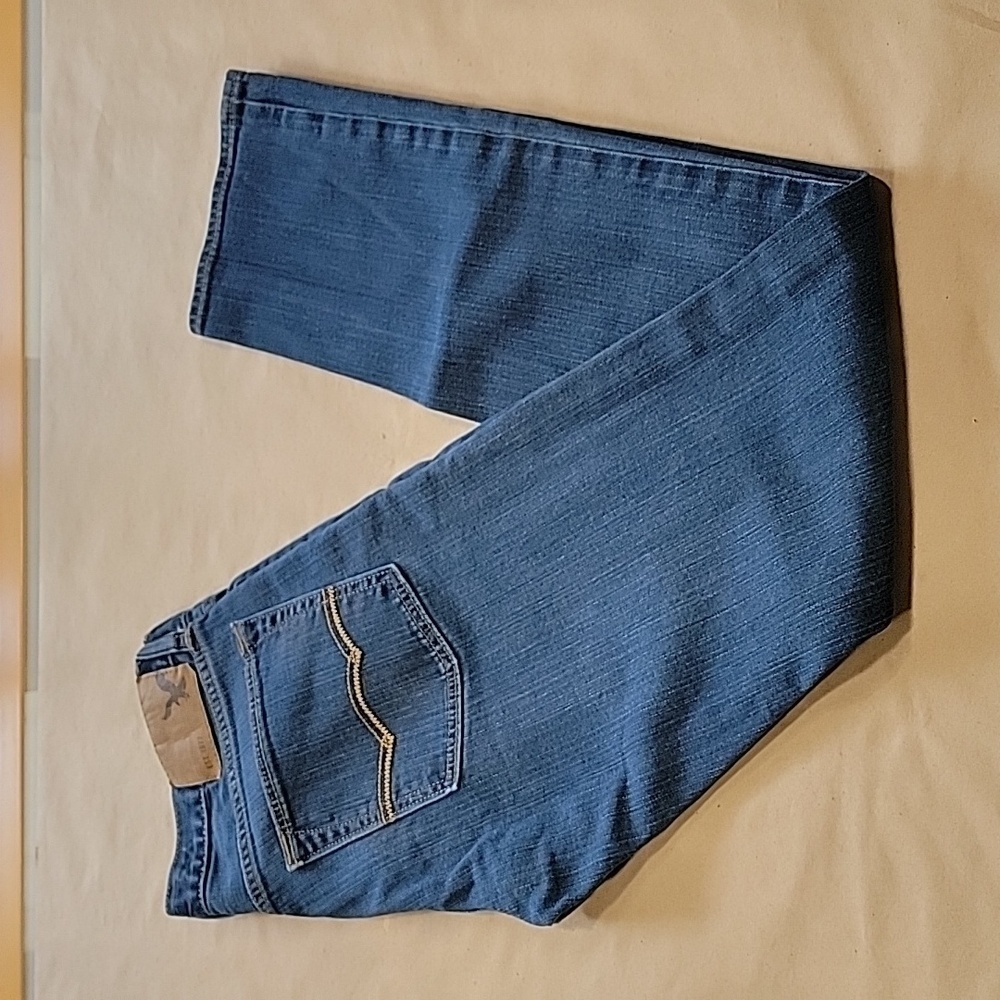 American Eagle Size 30/34 Slim Denim Blue Jeans, Gently Used Condition